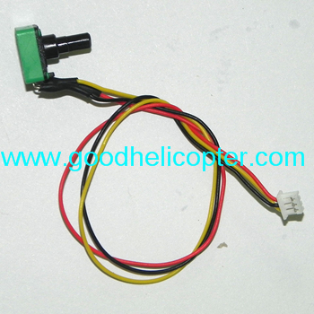 Wltoys Q333 Q333-A Q333-B Q333-C quadcopter drone parts Potentiometer with wire plug - Click Image to Close